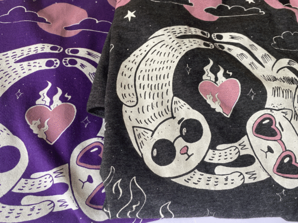 polo detalle gato T-Shirt Catlovers