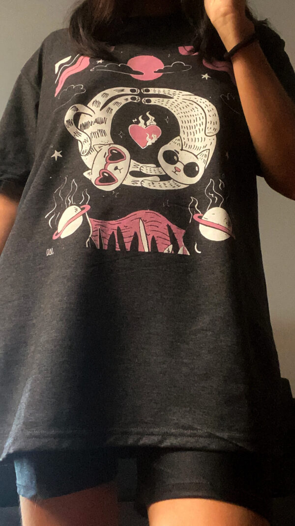 polo gato gris jaq 2 T-Shirt Catlovers