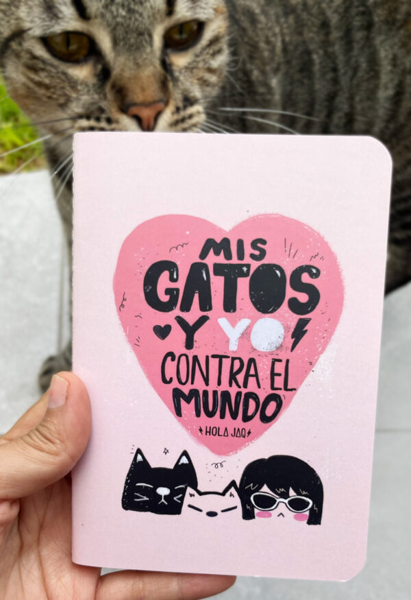 bitacora mis gatos Bitácoras A6